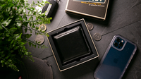Easy Money Black Wallet (Gimmick and Online Instructions) by Spencer Kennard - Trick
