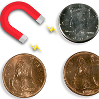 Magnetic Scotch and Soda English Penny by Eagle Coins - Trick