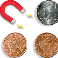 Magnetic Scotch and Soda Mexican Coin by Eagle Coins - Trick