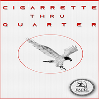 Cigarette Thru Quarter (One Sided) by Eagle Coins - Trick