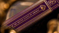 Monarch Royal Edition (Purple) Playing Cards by theory11

