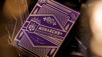 Monarch Royal Edition (Purple) Playing Cards by theory11
