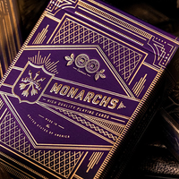 Monarch Royal Edition (Purple) Playing Cards by theory11