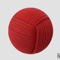 Rope Ball 2.25 inch (Red) by Mr. Magic - Trick