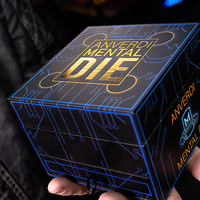 MENTAL DIE WHITE (With Online Instruction) by Tony Anverdi - Trick