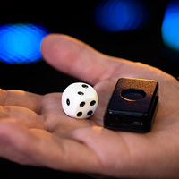 MENTAL DIE WHITE (With Online Instruction) by Tony Anverdi - Trick