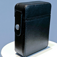 MAZE Leather Card Case (Black) by Bond Lee - Trick