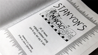 Stanyon's Magic Deluxe (Numbered) by L&L Publishing - Book
