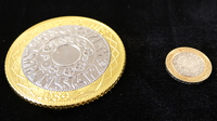 JUMBO £2 (pound sterling) coin - Trick

