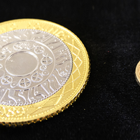 JUMBO £2 (pound sterling) coin - Trick