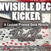 Invisible Deck Kicker (Gimmicks and Online Instructions) by David Penn - Trick
