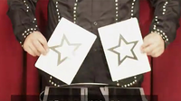 Marked Jumbo ESP Cards (Black) by Tejinaya Magic - Trick
