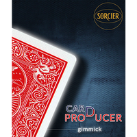 Card Production Gimmick Red by Sorcier Magic - Trick