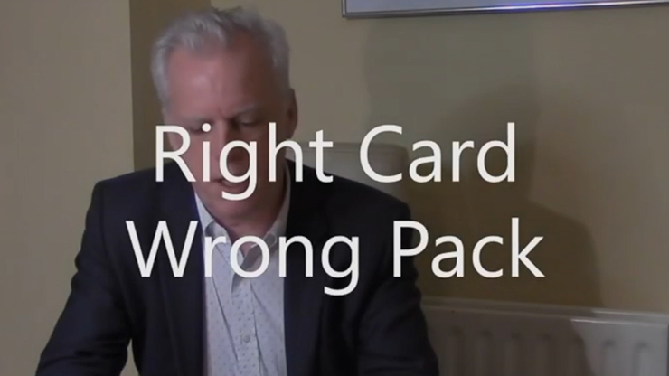 Right Card, Wrong Pack by Brian Lewis video DOWNLOAD