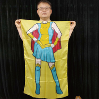 Character Silk (Super Girl) 35 X 43  by JL Magic - Trick