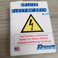 ELECTRIC DECK DELUXE (Blue) by Ronjo - Trick