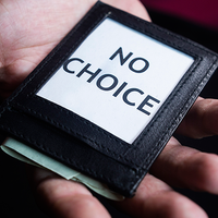 No Choice Wallet (Gimmick and Online Instructions) by Tony Miller and Mark Mason - Trick