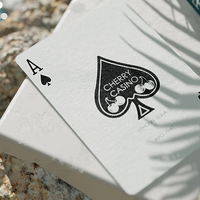 Cherry Casino (Tropicana Teal) Playing Cards by Pure Imagination Projects