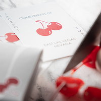 Cherry Casino (McCarran Silver) Playing Cards by Pure Imagination Projects