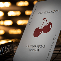 Cherry Casino (Monte Carlo Black and Gold) Playing Cards by Pure Imagination Projects