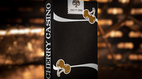 Limited Edition Cherry Casino (Monte Carlo Black and Gold) Numbered Seals Playing Cards by Pure Imagination Projects
