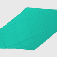 Diamond Cut Silk 18 inch (Turquoise) by Magic By Gosh - Trick