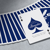 Royal Blue Remedies Playing Cards by Madison x Schneider
