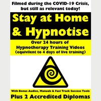 STAY AT HOME & HYPNOTIZE - HOW TO BECOME A MASTER HYPNOTIST WITH EASEBy Jonathan Royle & Stuart "Harrizon" Cassels Mixed Media DOWNLOAD