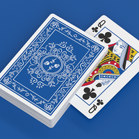 Black Roses Blue Magic Playing Cards