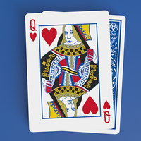 Black Roses Blue Magic Playing Cards