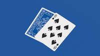 Black Roses Blue Magic Playing Cards

