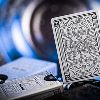 Star Wars Light Side Silver Edition Playing Cards (White) by theory11