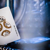 Star Wars Light Side Silver Edition Playing Cards (White) by theory11