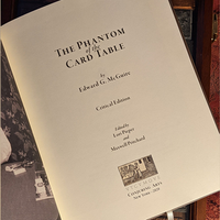 Phantom of the Card Table, Critical Edition by Edward McGire, Lorie Piper and Maxwell Pritchard - Book