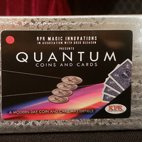 Quantum Coins (Euro 50 cent Red Card) Gimmicks and Online Instructions by Greg Gleason and RPR Magic Innovations