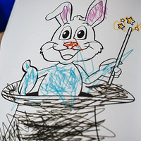 MAGIC SHOW Coloring Book DELUXE (4 way) by Murphy's Magic