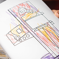 MAGIC SHOW Coloring Book DELUXE (4 way) by Murphy's Magic