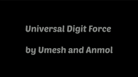 Universal Digital Force by Umesh video DOWNLOAD
