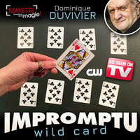 Impromptu Wild Card (Gimmicks and Online Instructions) by Dominique Duvivier   - Trick