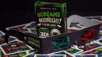 Screams at Midnight Playing Cards (3D-Glasses INCLUDED)
