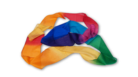 Multicolor Silk Streamer 4 inch by 15 feet from Magic by Gosh - Trick

