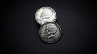 KENNEDY SKULL HEAD COIN by Men Zi  Magic
