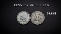 KENNEDY SKULL HEAD COIN by Men Zi  Magic
