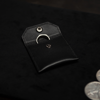 FPS Coin Wallet Black (Gimmicks and Online Instructions) by Magic Firm - Trick
