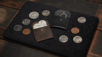 FPS Coin Wallet Black (Gimmicks and Online Instructions) by Magic Firm - Trick
