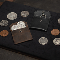 FPS Coin Wallet Black (Gimmicks and Online Instructions) by Magic Firm - Trick