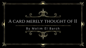 A Card Merely Thought Of II by Molim EL Barch video DOWNLOAD