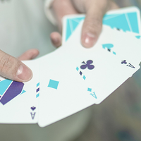 Flexible Gradients Blue Playing Cards by TCC