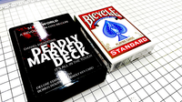 DEADLY MARKED DECK BLUE BICYCLE (Gimmicks and Online Instructions) by MagicWorld - Trick
