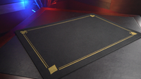 Standard Close-Up PIP Pad 16X23 (Black) by Murphy's Magic Supplies - Trick
